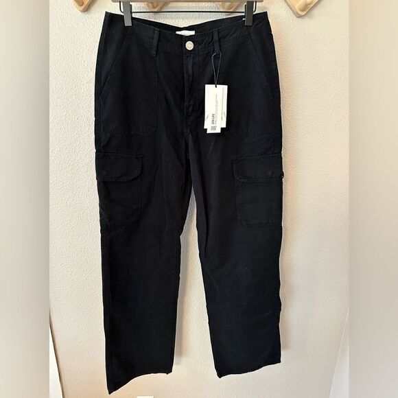 NWT Zara TRF STRAIGHT CARGO PANT Sz 29 /8 - Picture 2 of 7